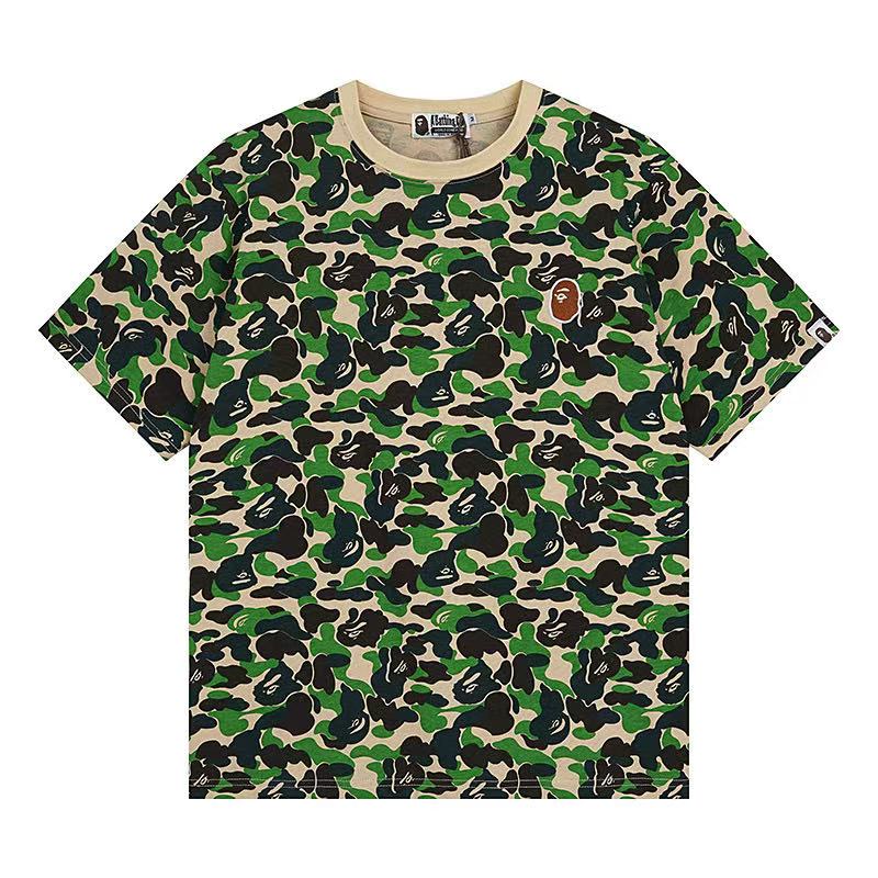 BAPE Camo Green Patch Tee