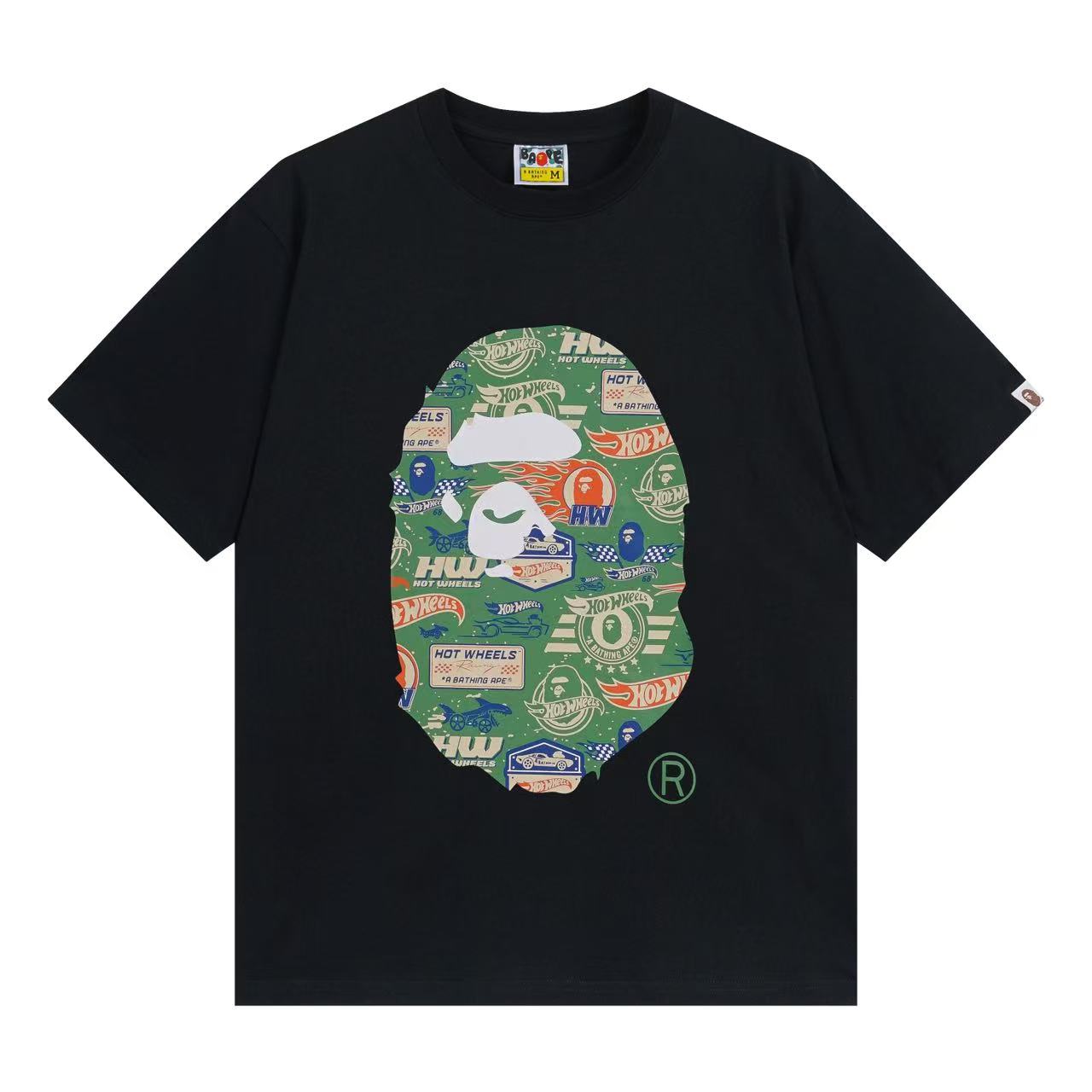 BAPE Hot Wheels Camo Big Ape Head Tee