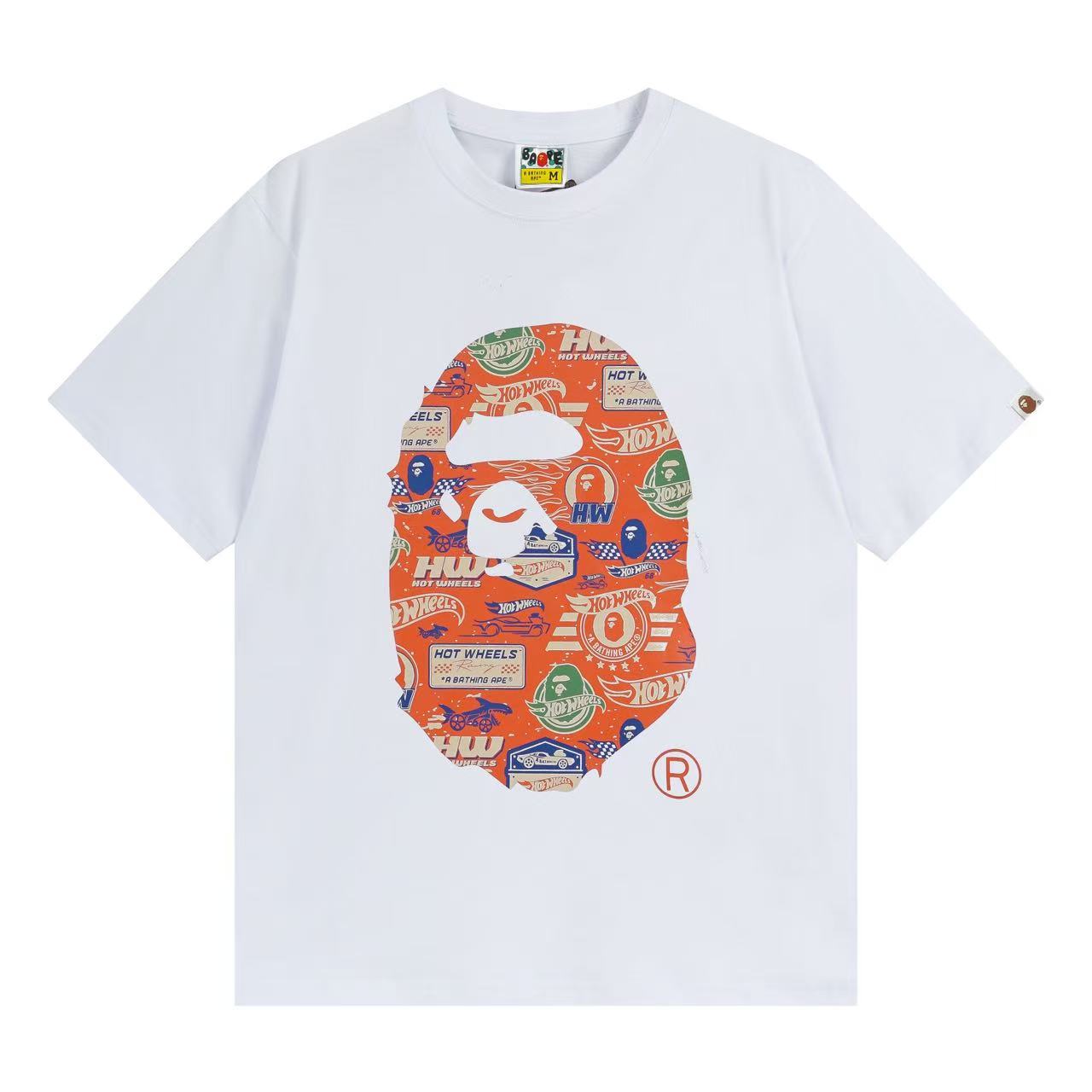 BAPE Hot Wheels Camo Big Ape Head Tee