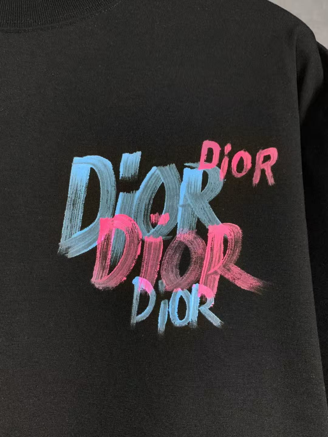 Dior Full Drawe'd Paint Tee
