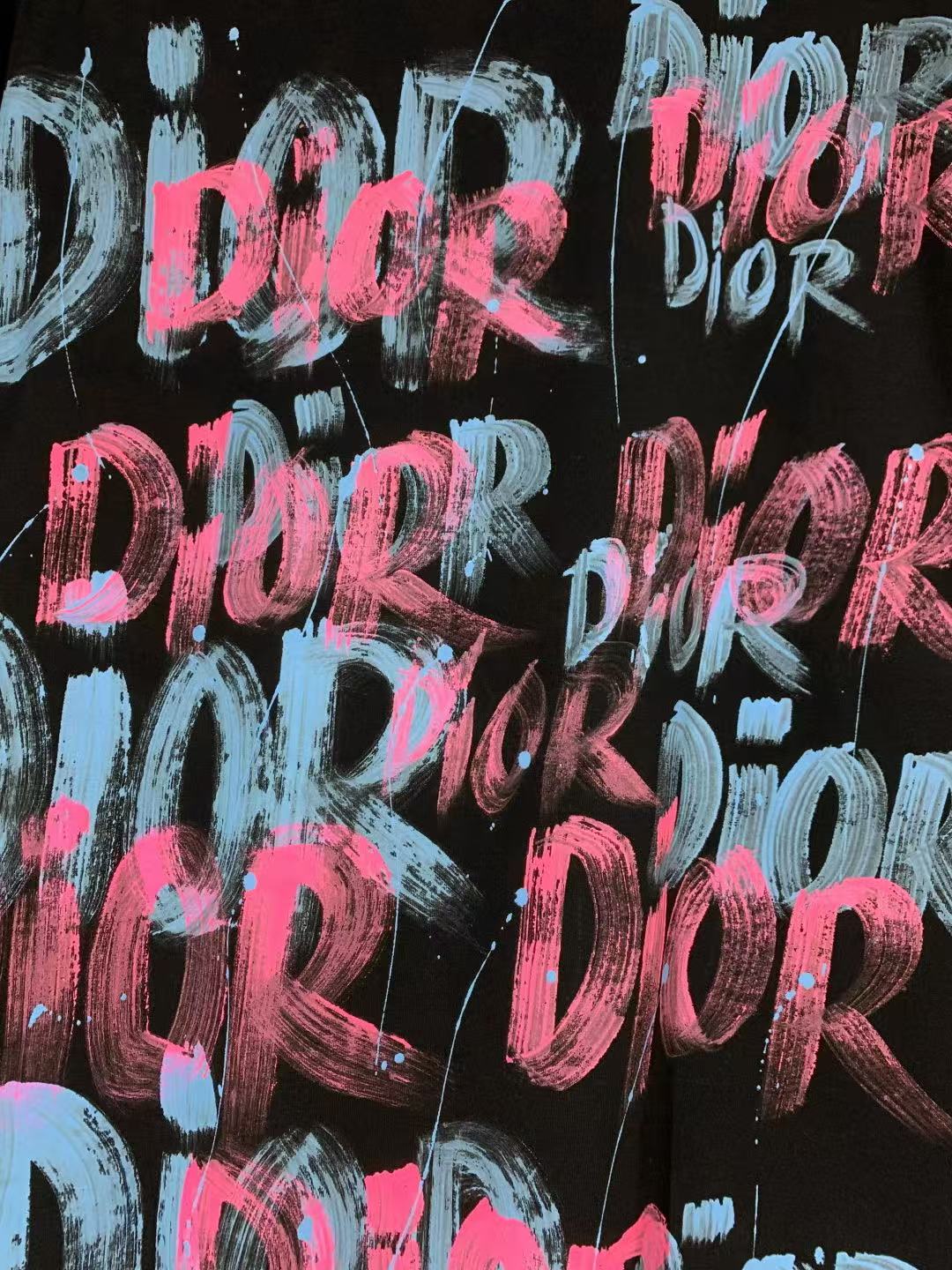 Dior Full Drawe'd Paint Tee