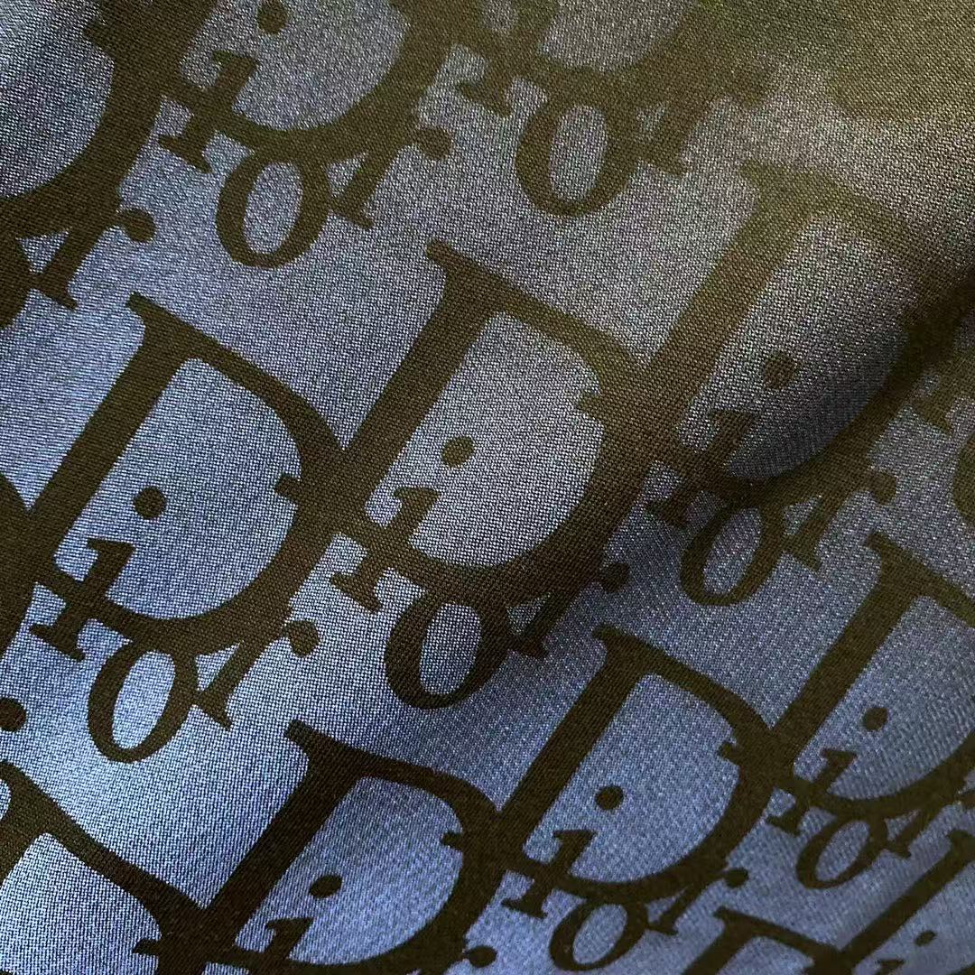 Dior CD Fading Embroidered Logo Tee