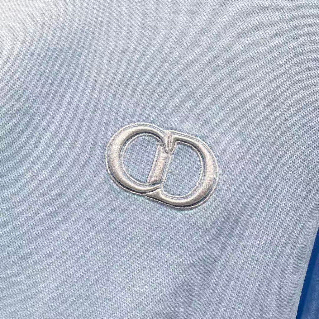 Dior CD Embroidered Logo Tee