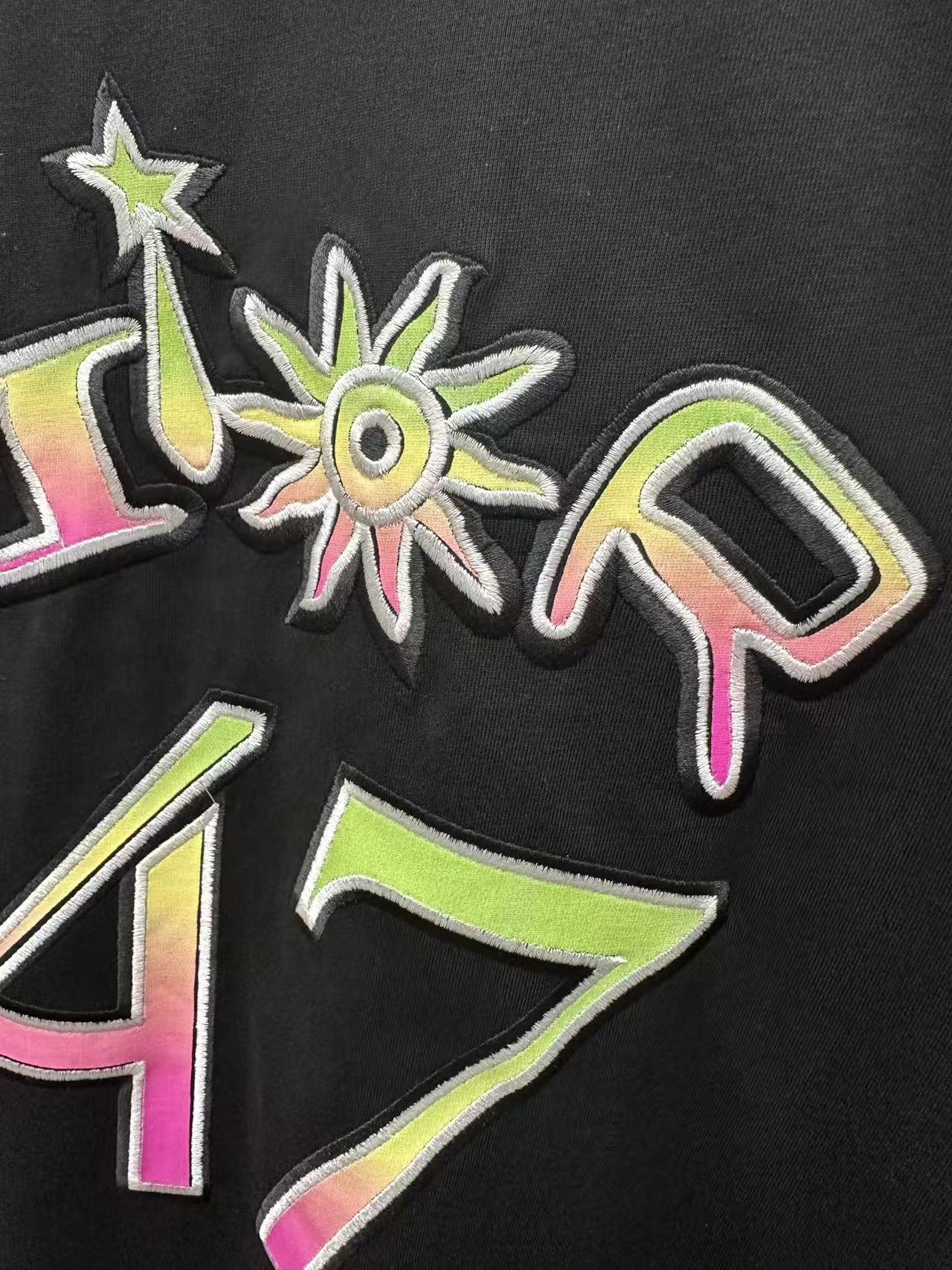 Dior Rainbow Star 47 Embroidered Tee