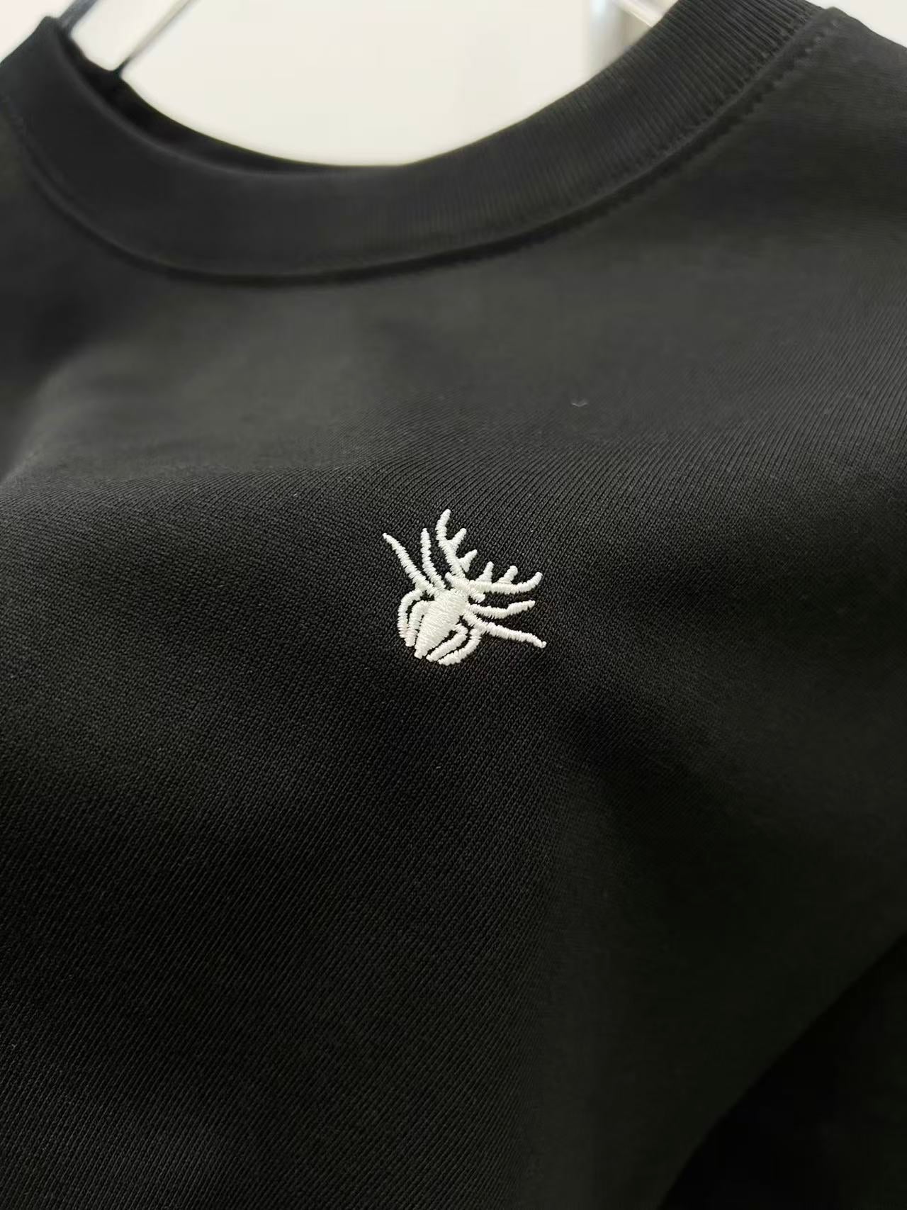 Dior Small Beetle Embroidered Logo Tee