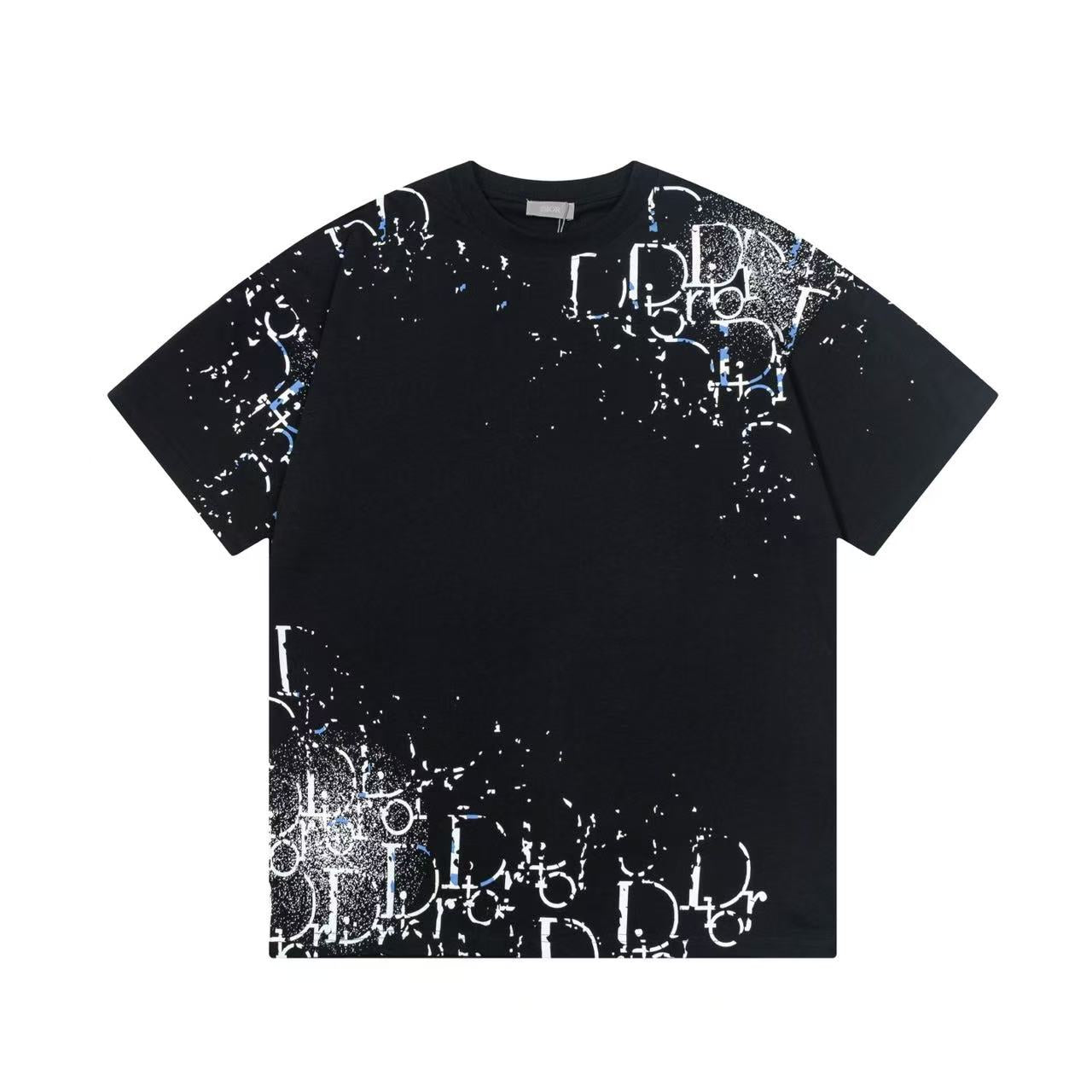Dior CD Spray Galaxy Paint Logo Tee
