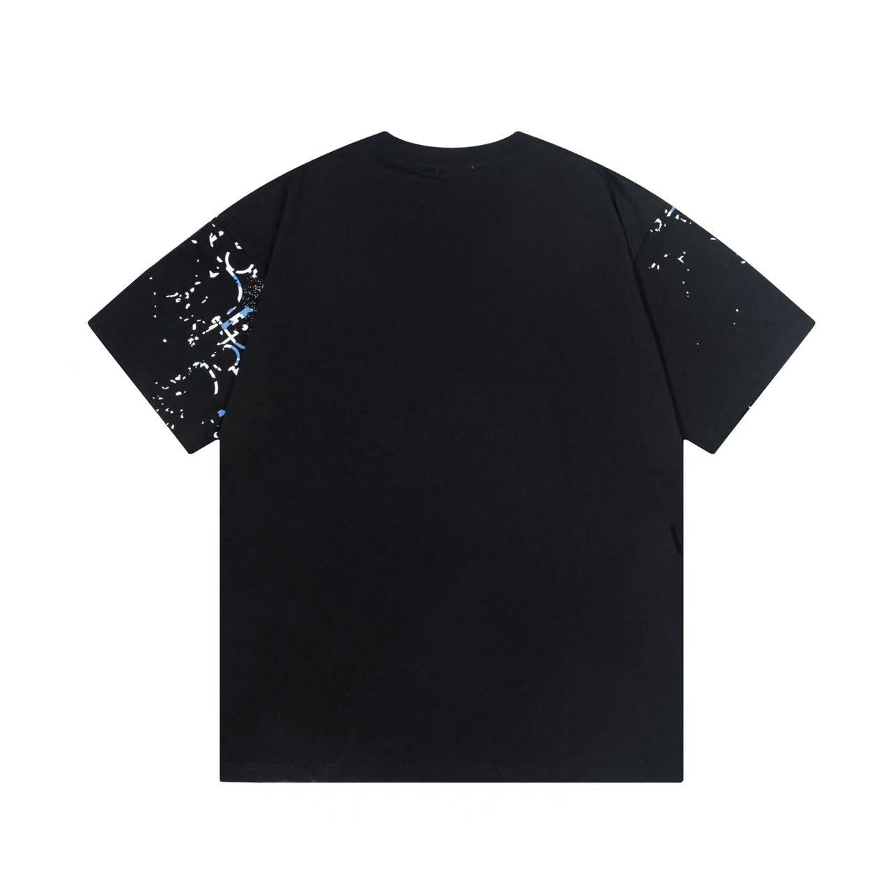 Dior CD Spray Galaxy Paint Logo Tee