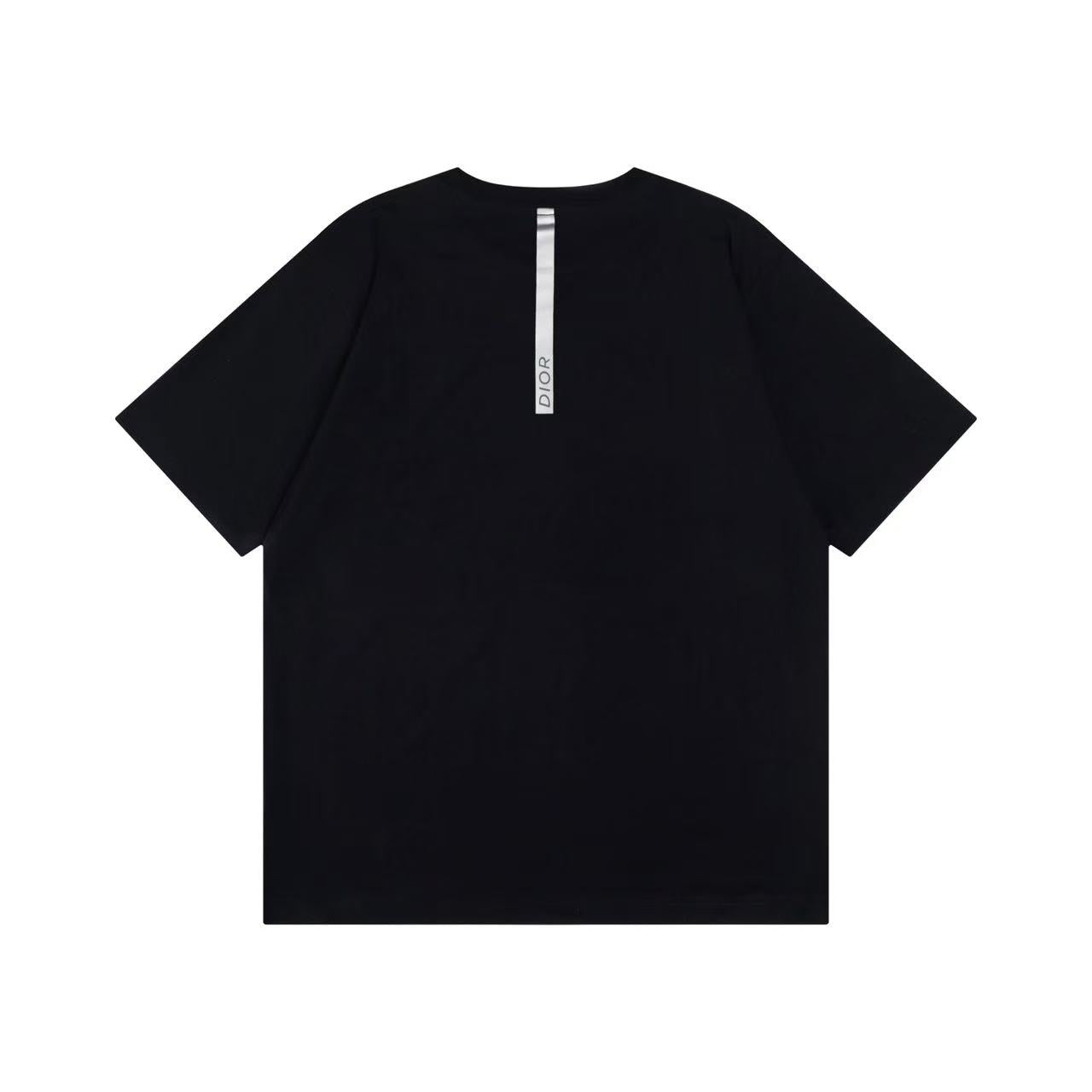 Dior CD Diamond Engraved Logo Tee