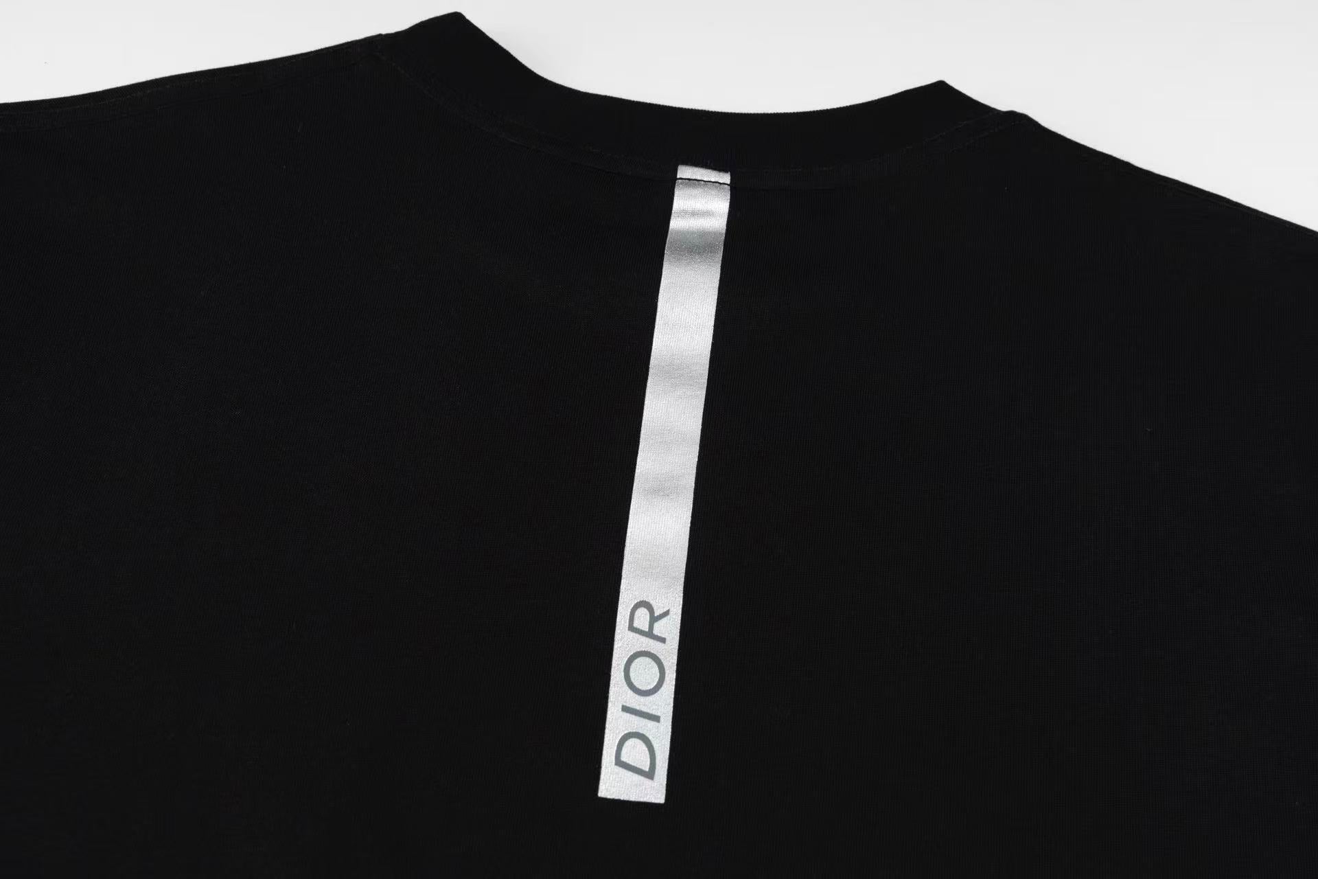 Dior CD Diamond Engraved Logo Tee
