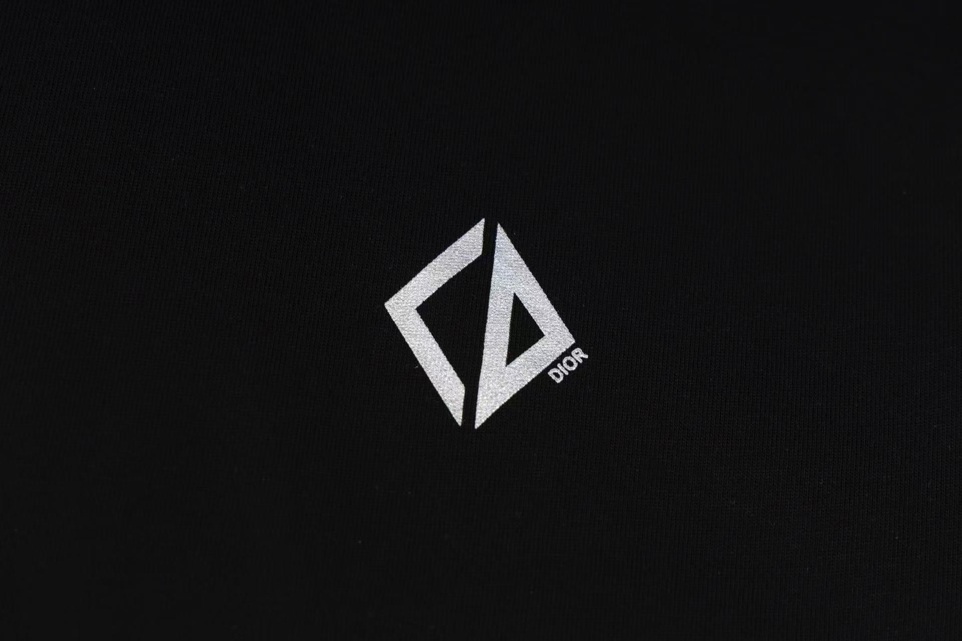 Dior CD Diamond Engraved Logo Tee