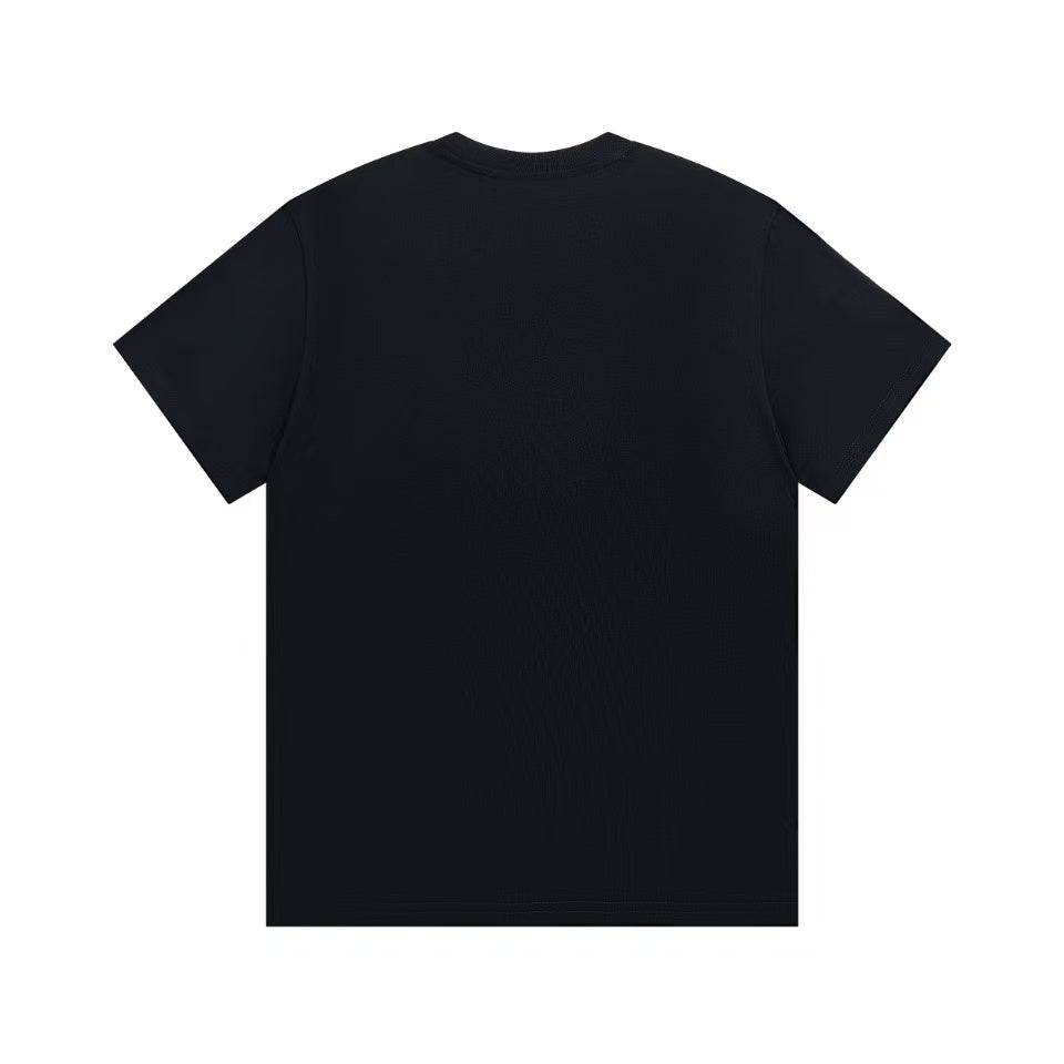 Dior Embroidered Logo with Flower Tee