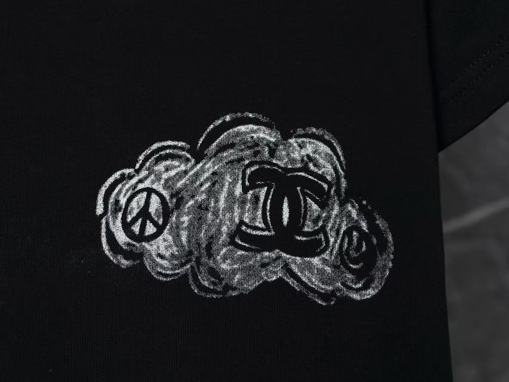 Chanel Cloud Chalk Pray Paint Tee