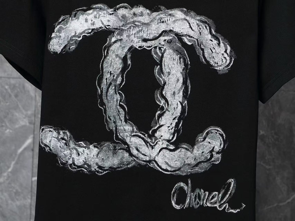 Chanel Cloud Chalk Pray Paint Tee