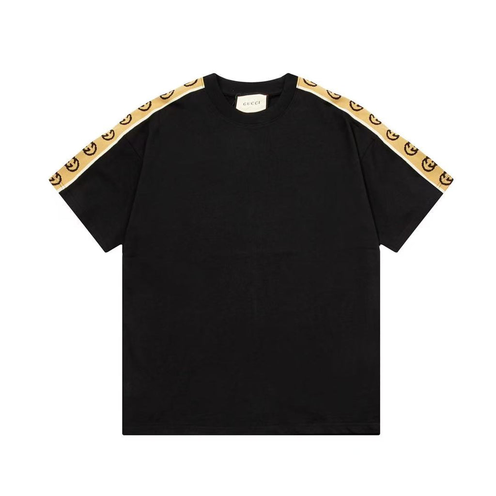 Gucci Shoulder Lining Embroidered Logo Tee