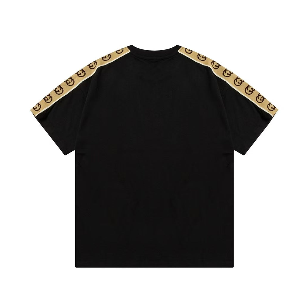 Gucci Shoulder Lining Embroidered Logo Tee