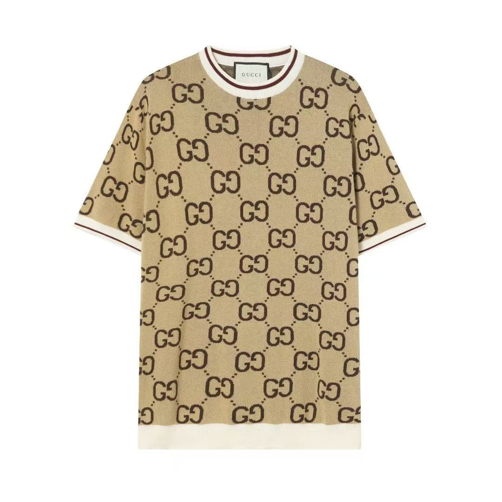 Gucci Needle Silk Designed Logo Tee