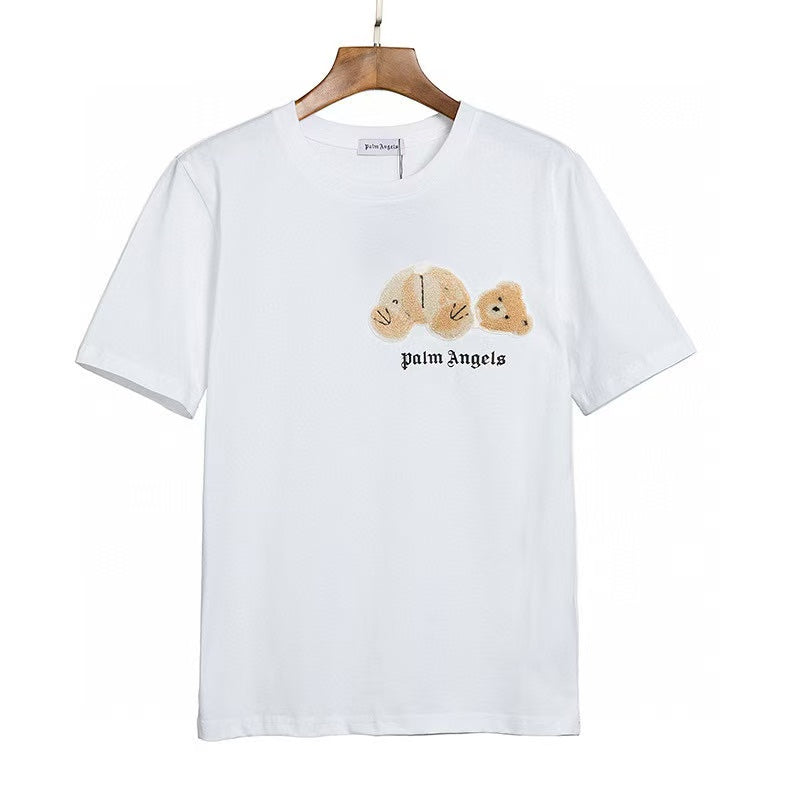 Palm Angels Embroidered Bear Head Tee