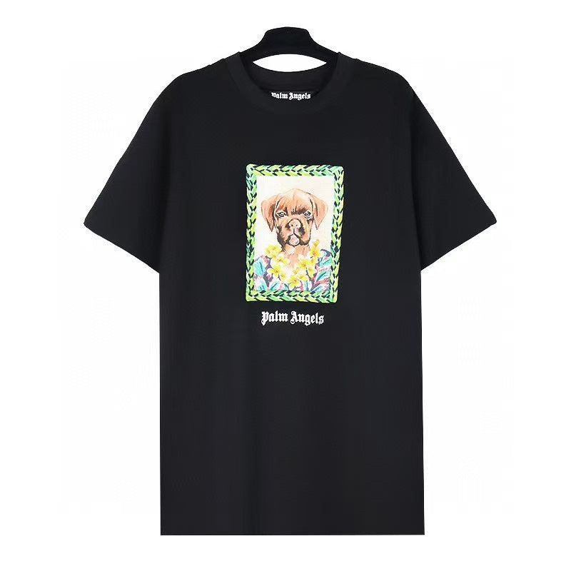 Palm Angels Brown Poodle Tee