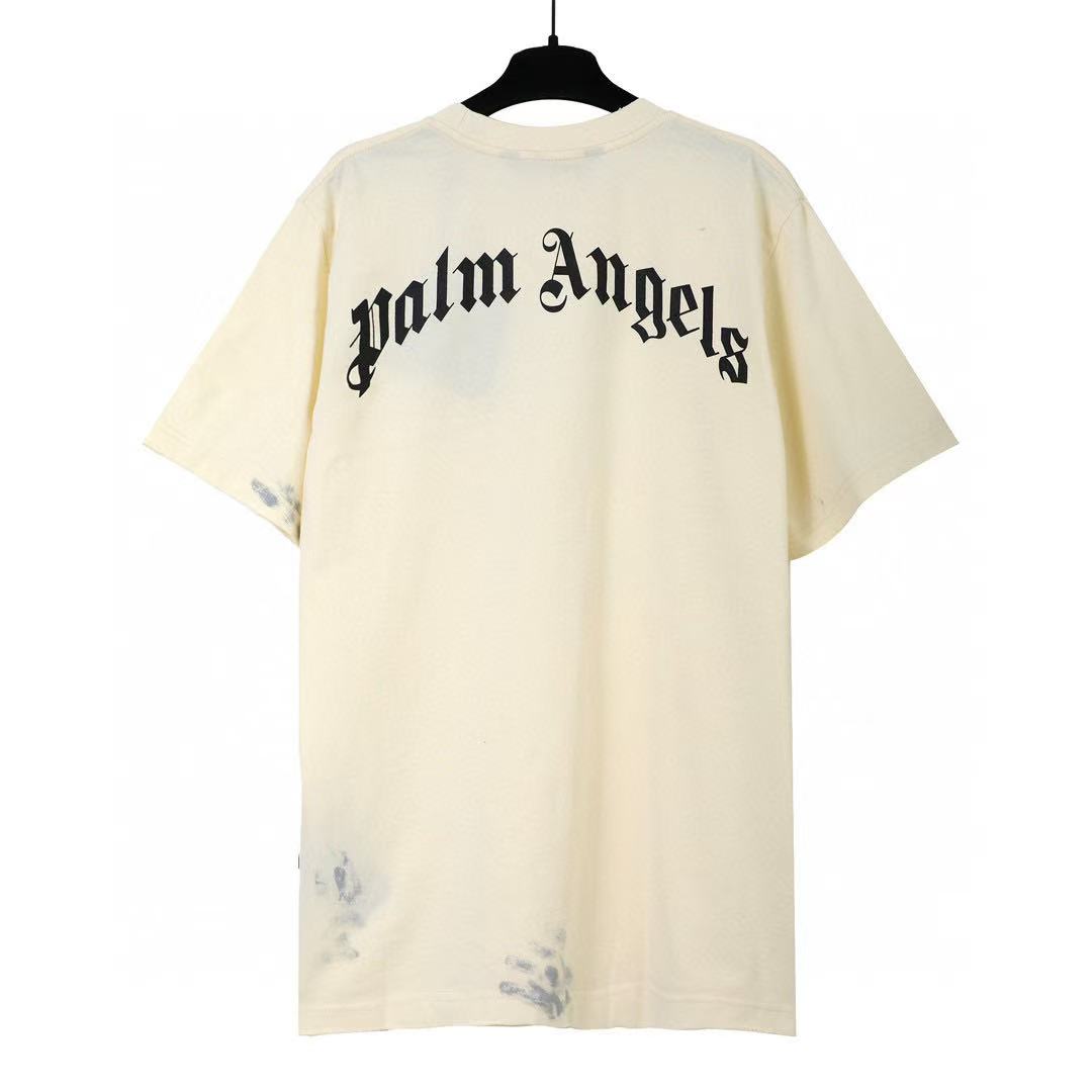 Palm Angels Spray Paint Palm Tree Tee