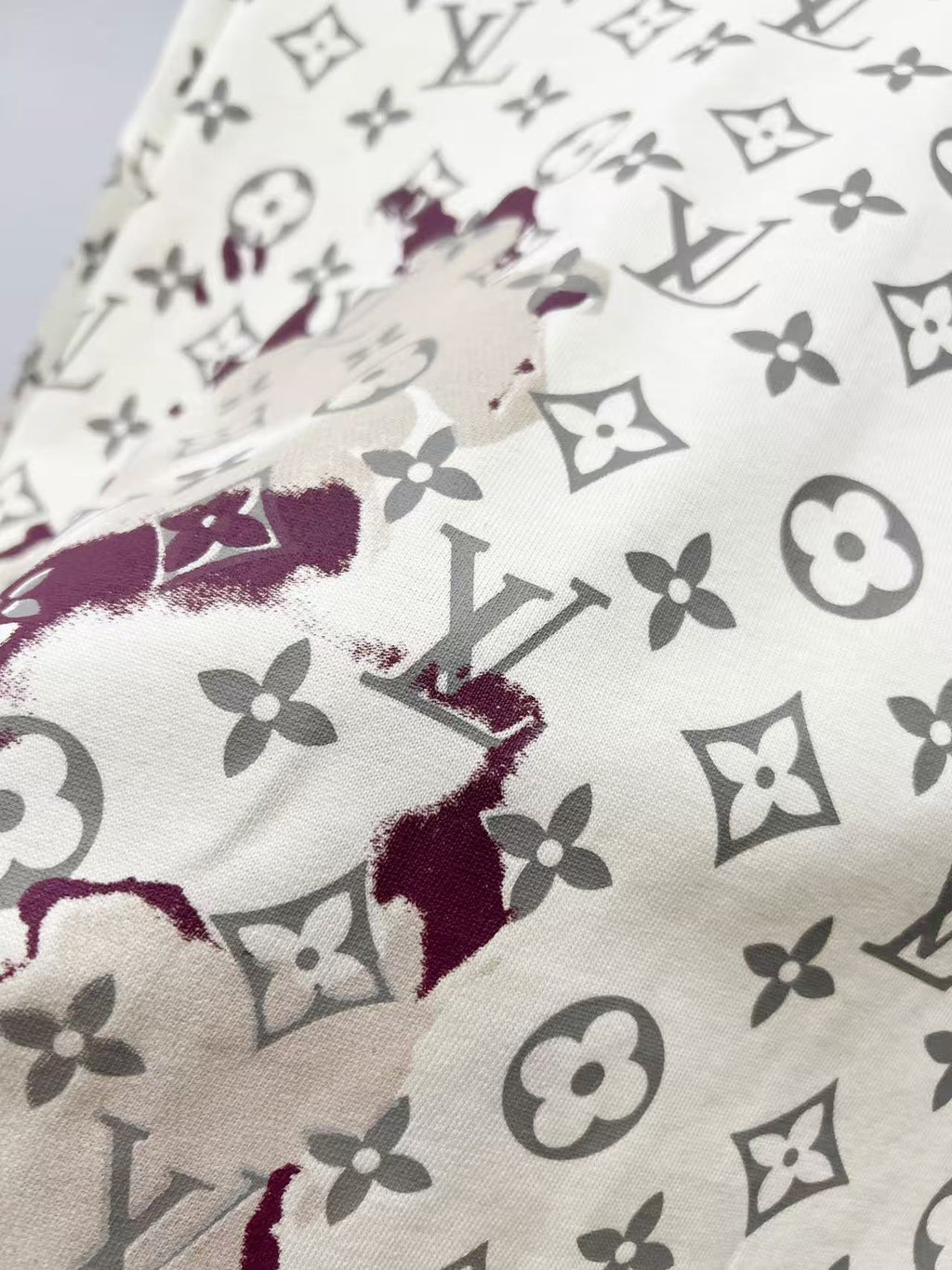 Louis Vuitton T-Shirt full monogram logo with haze